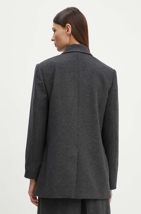 Odzież Iceberg marynarka z domieszką wełny L011.3068 szary