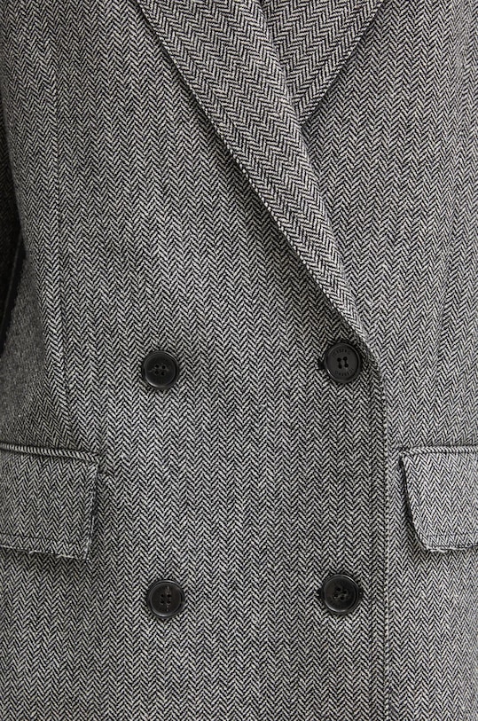 Шерстяной пиджак Iceberg L011.3141 серый