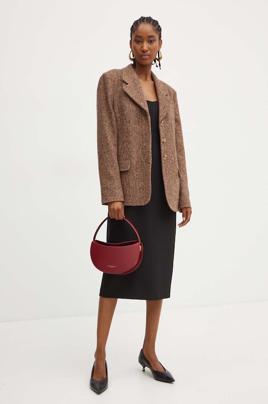 BOSS sacou din lana 50518444 multicolor AW24