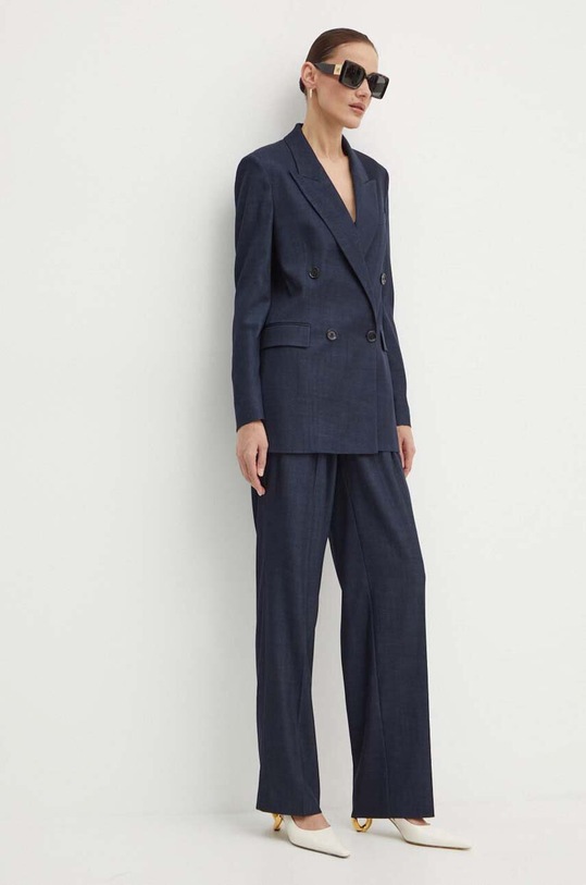 BOSS sacou 50521357 bleumarin AW24