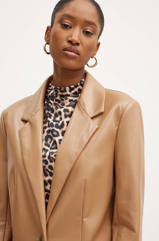 Пиджак Guess LIA коричневый W4YN50.WF8P0