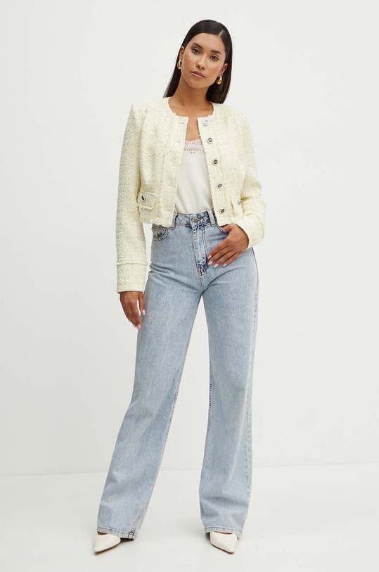 Guess marynarka SOFIA W4YN70.WGAO2 żółty AW24