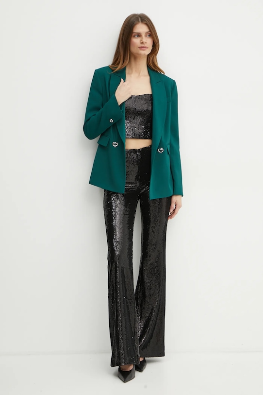 Pinko marynarka 103890.A21H zielony AW24