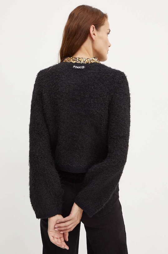Oblečení Svetr s příměsí vlny Pinko 104334.A27E černá