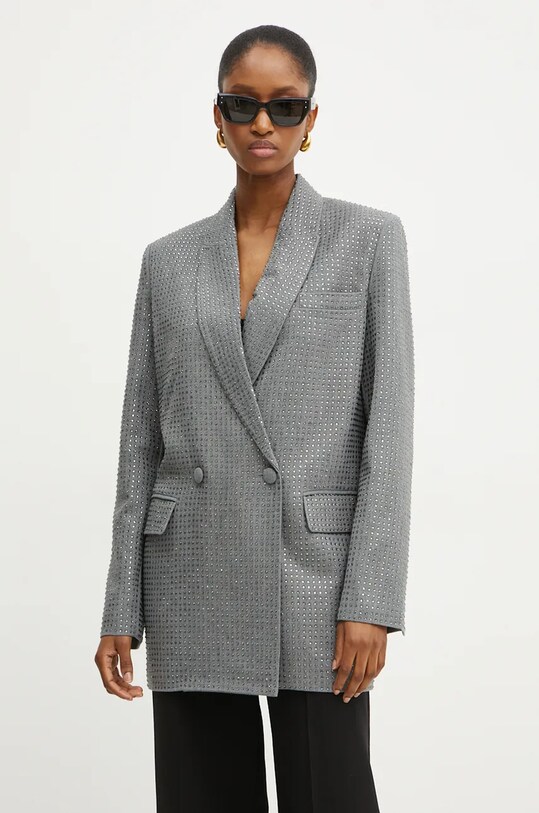 Sako Pinko látka šedá 104456.A287