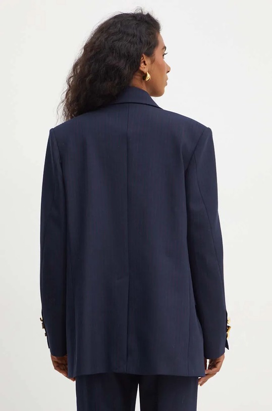 Îmbrăcăminte Pinko sacou din lana 104508.A29K bleumarin