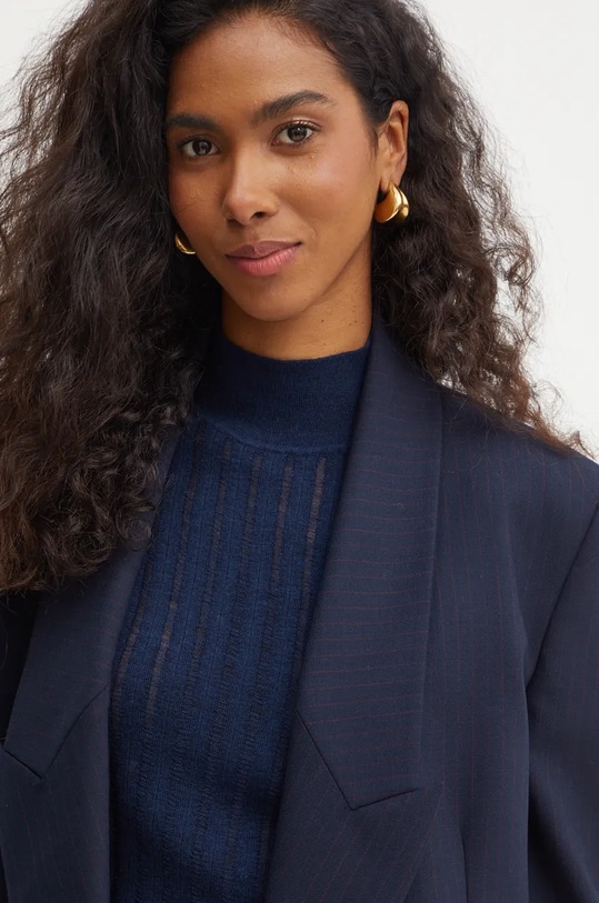 Pinko sacou din lana bleumarin 104508.A29K