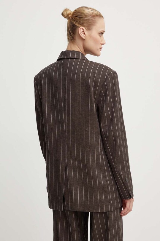 Îmbrăcăminte Day Birger et Mikkelsen sacou de in Emile - Casual Linen Stripe DAY65243233 maro