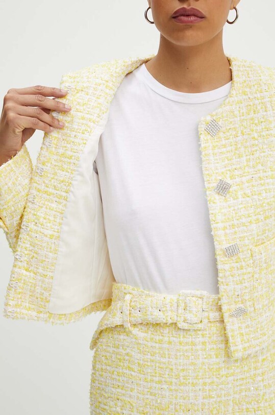 Rotate sacou Boucle Cropped Jacket 1127721895
