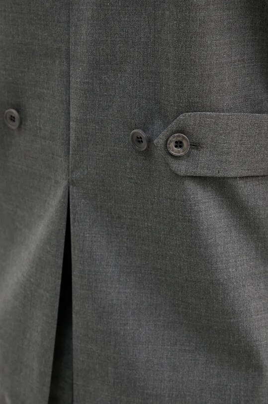 Жилетка з домішкою вовни Remain 5018981959 сірий