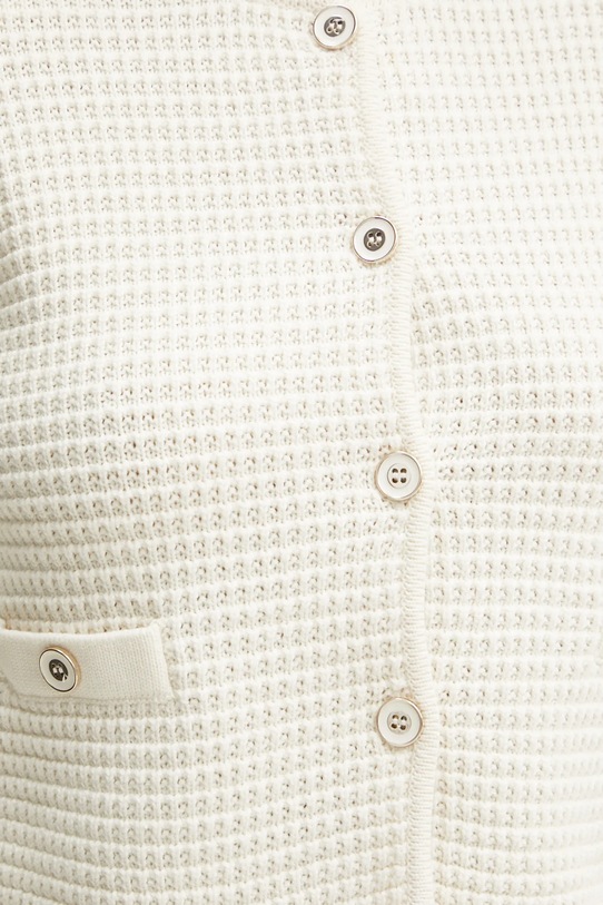 Liu Jo kardigan z domieszką wełny WF4443.MS016 beżowy