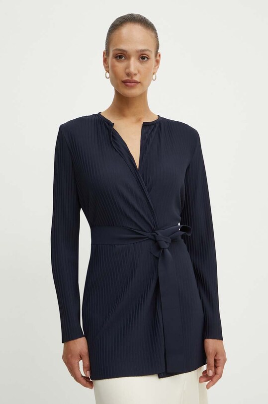 Max Mara Leisure narzutka tkanina granatowy 2426916027600