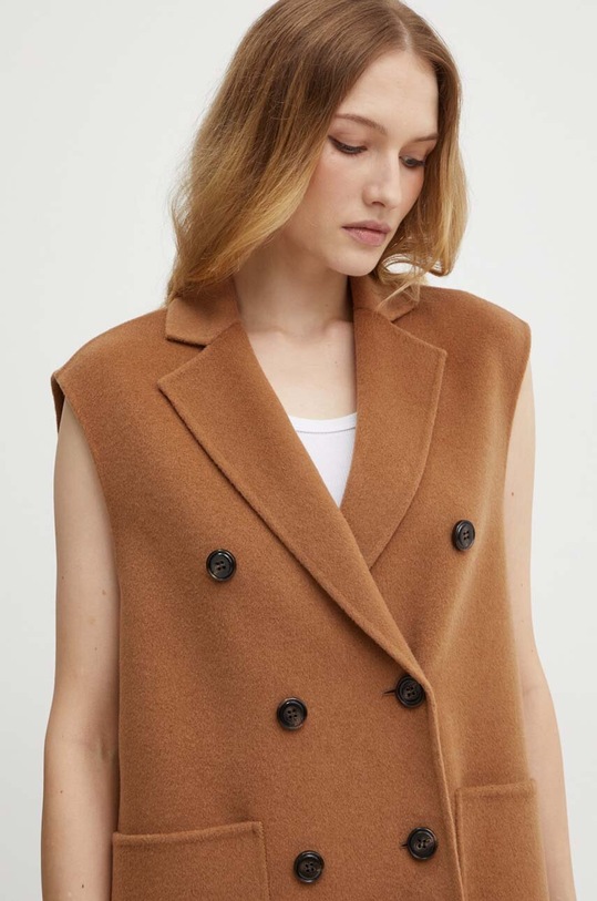 MAX&Co. vesta de lana maro 2426156021200