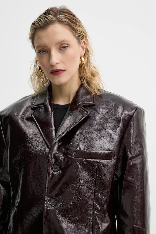 Herskind marynarka Maison 5315149 bordowy