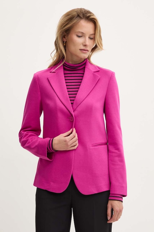 United Colors of Benetton marynarka dzianina różowy 28MVDW026