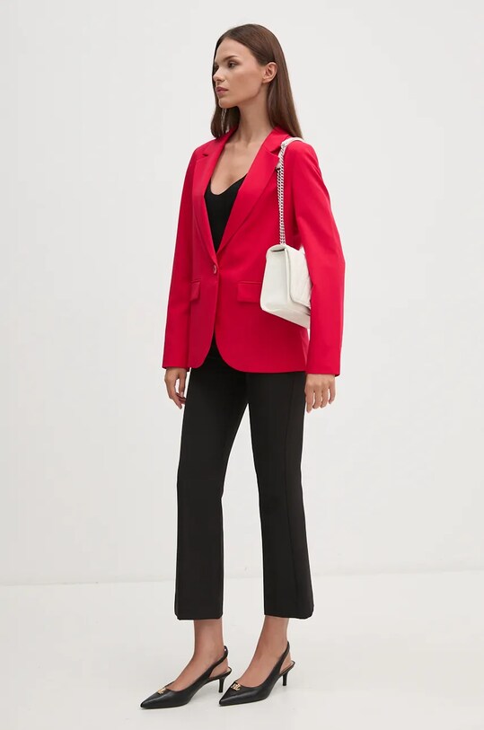 United Colors of Benetton marynarka 2OIGDW02B czerwony AW24