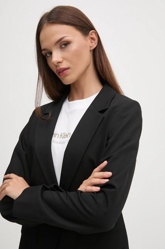 United Colors of Benetton marynarka czarny 2OIGDW02B