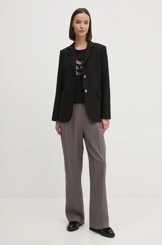 Dkny marynarka D2G4A200 czarny AW24