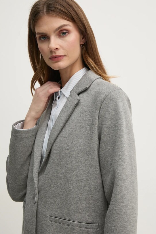 Піджак United Colors of Benetton 28Y6DW02U сірий