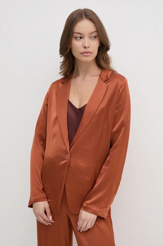 Піджак United Colors of Benetton без підкладки помаранчевий 2S7BDW02V