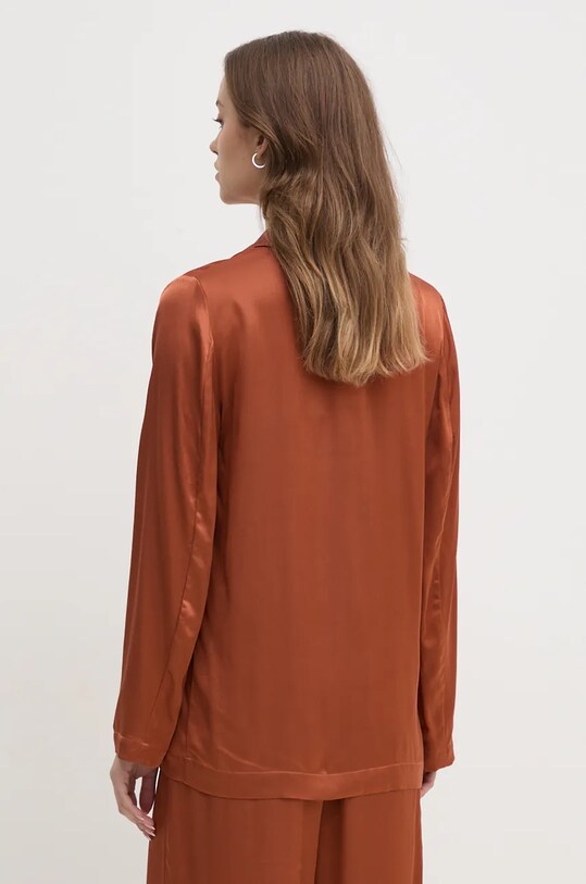 Îmbrăcăminte United Colors of Benetton sacou 2S7BDW02V portocaliu