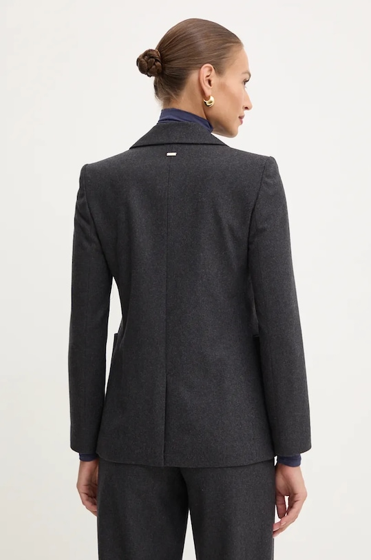 Oblečení Vlněné sako Armani Exchange 6DYG47.YN9YZ šedá