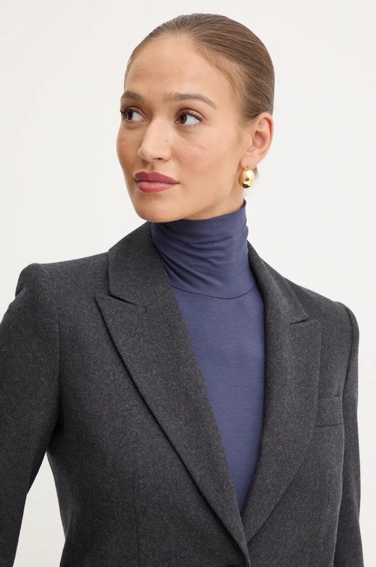 Vlněné sako Armani Exchange šedá 6DYG47.YN9YZ