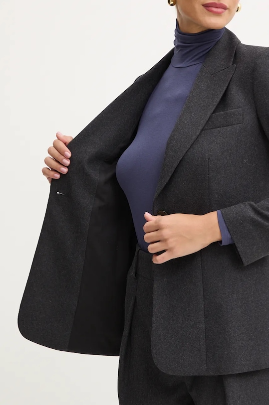 Vlněné sako Armani Exchange 6DYG47.YN9YZ