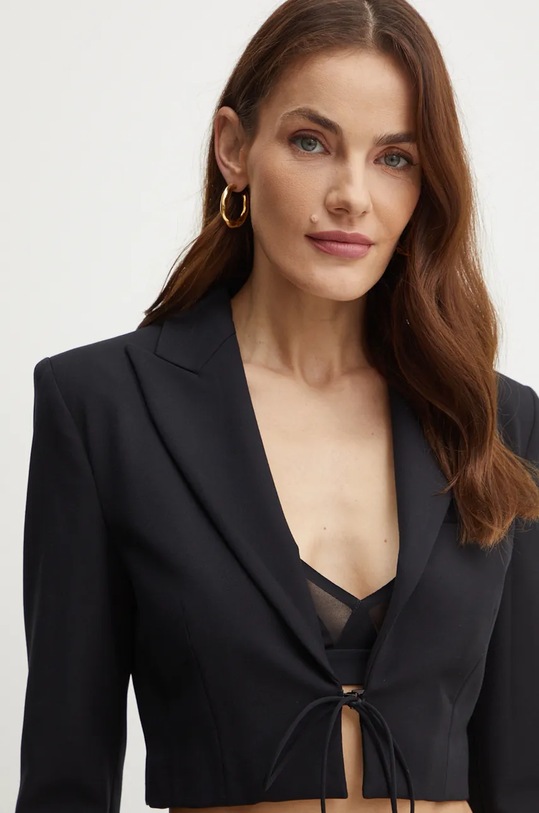 Sako Versace Jeans Couture nášivka čierna 77HAQ705.N0394