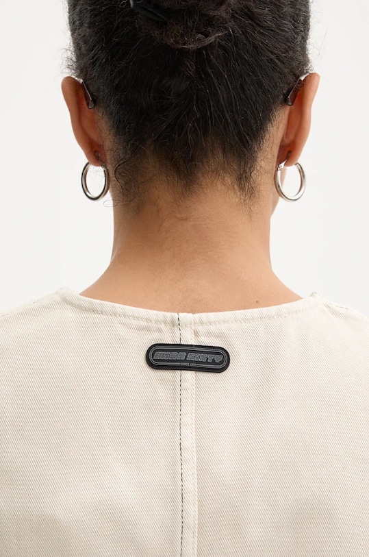 Miss Sixty kamizelka jeansowa beżowy 6L3WJ4620000