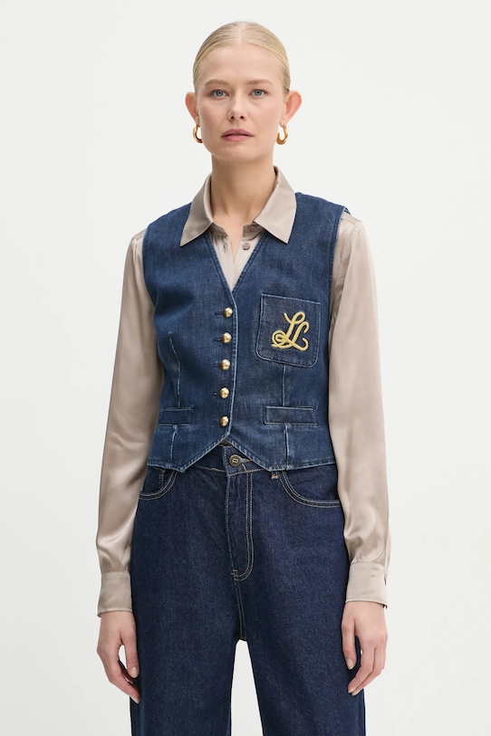 Luisa Spagnoli kamizelka SCUDIERO granatowy 541256