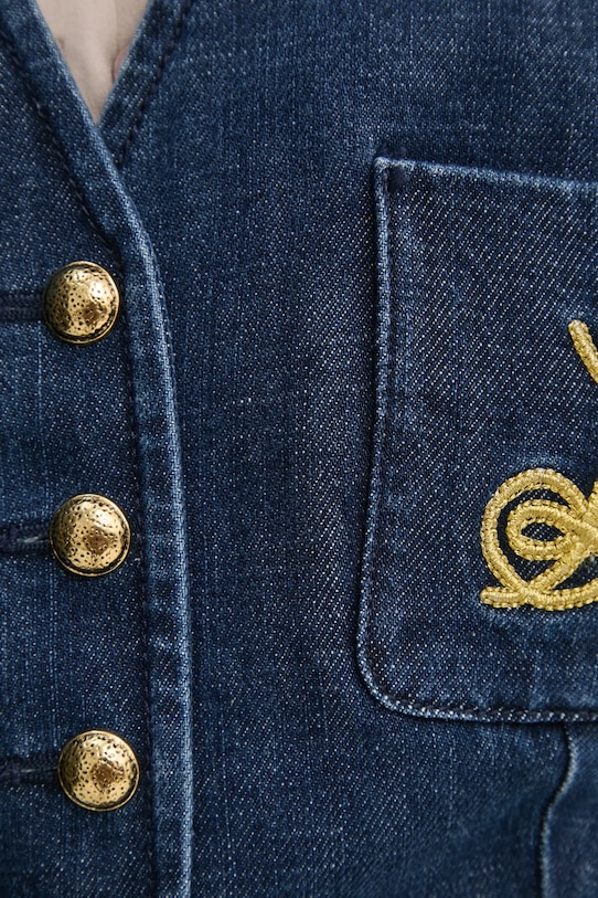 Luisa Spagnoli kamizelka SCUDIERO 541256 granatowy