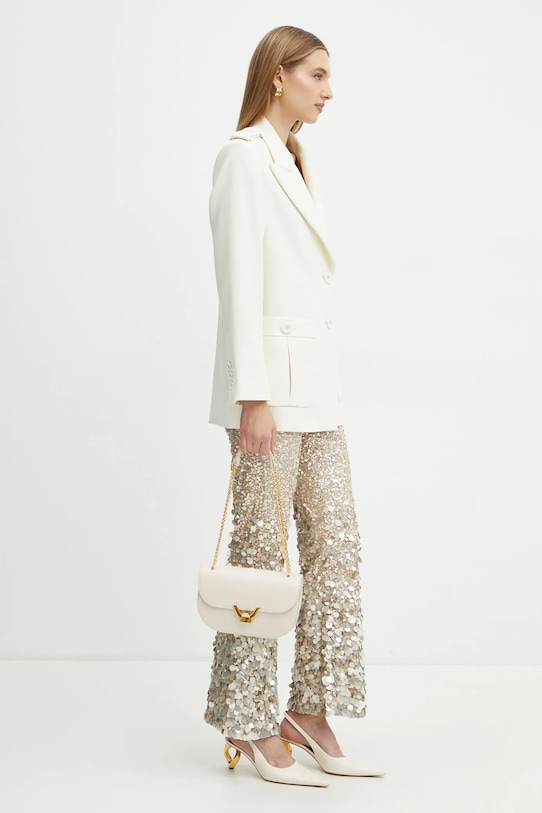 Luisa Spagnoli sacou din lana bej 541517