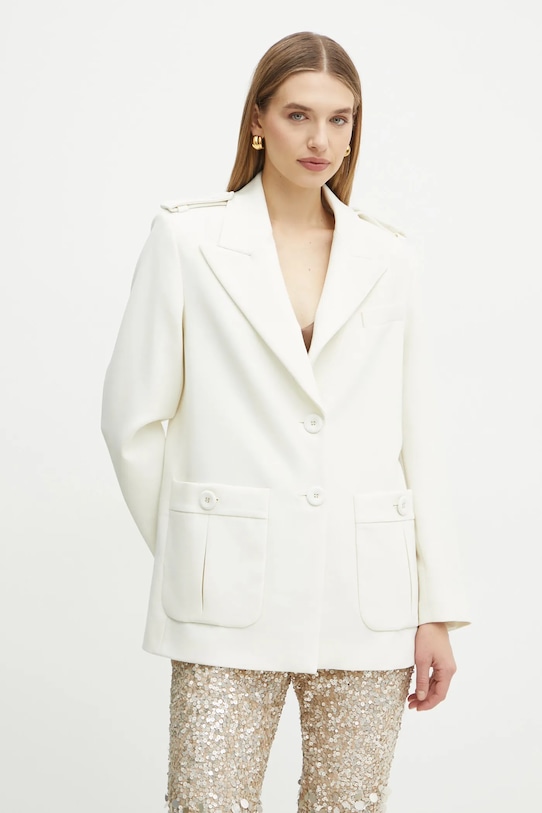 Luisa Spagnoli sacou din lana 541517 bej