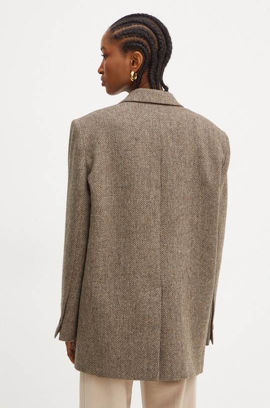 Abbigliamento Weekend Max Mara giacca in lana 2425046012600 marrone