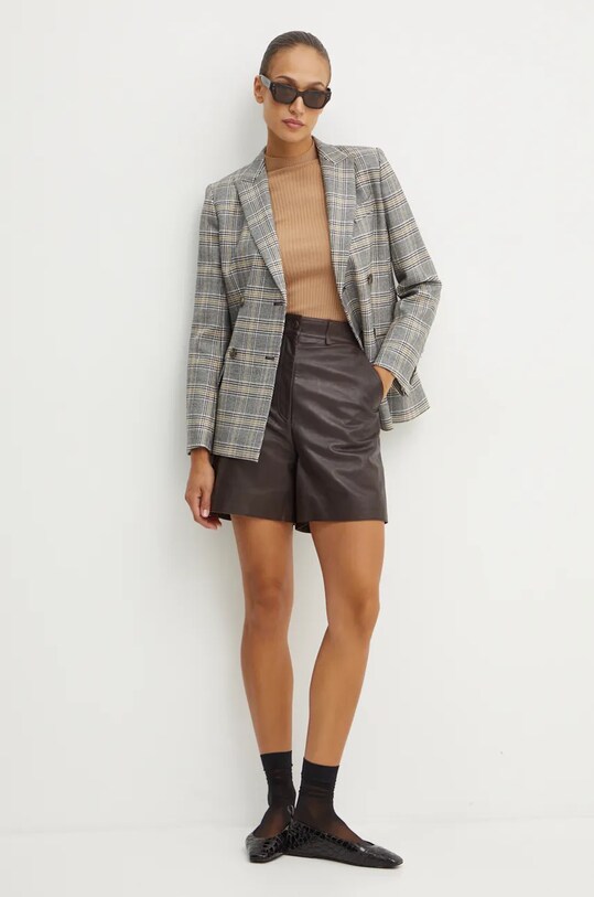 Weekend Max Mara geaca de lana 2425046052600 negru AW24