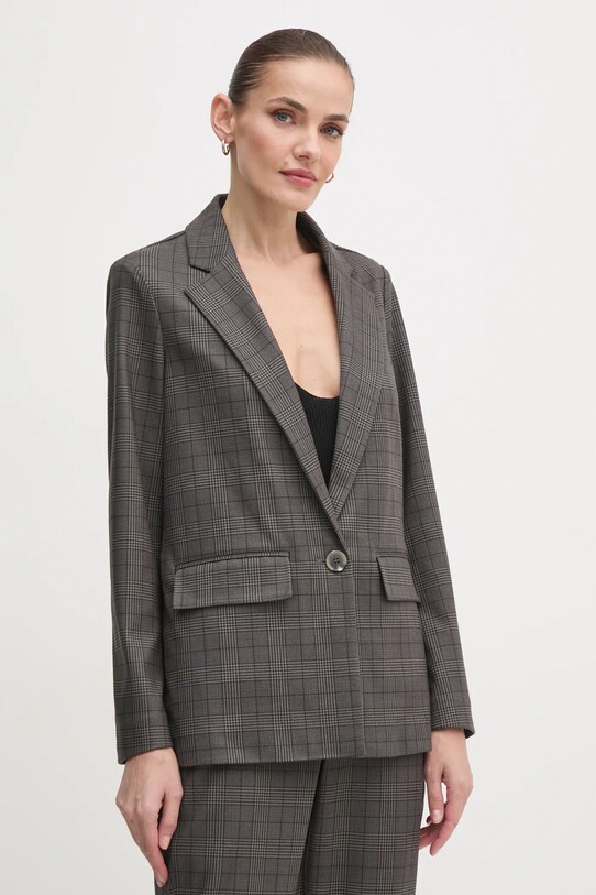 United Colors of Benetton marynarka dzianina zielony 2GEVDW02M