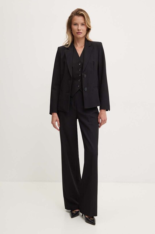 Sisley kamizelka 2KVXLJ00E czarny AW24