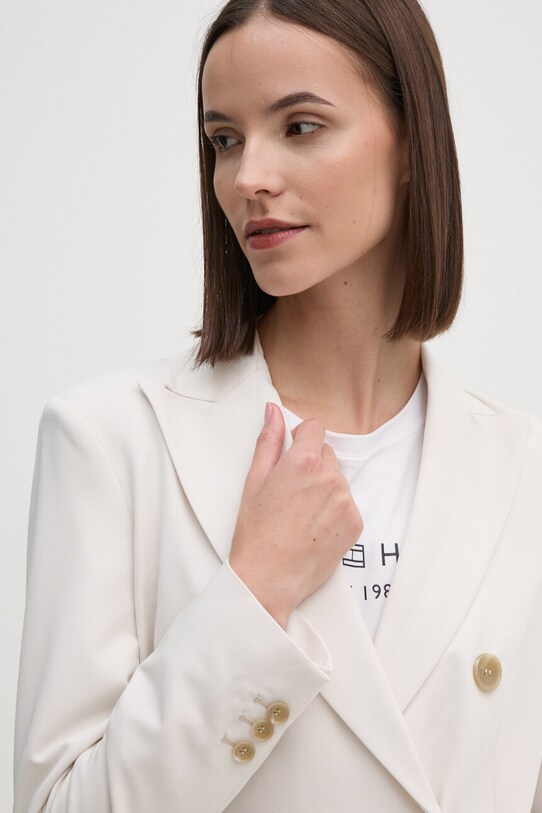 Σακάκι Sisley μπεζ 2KVXLW01C