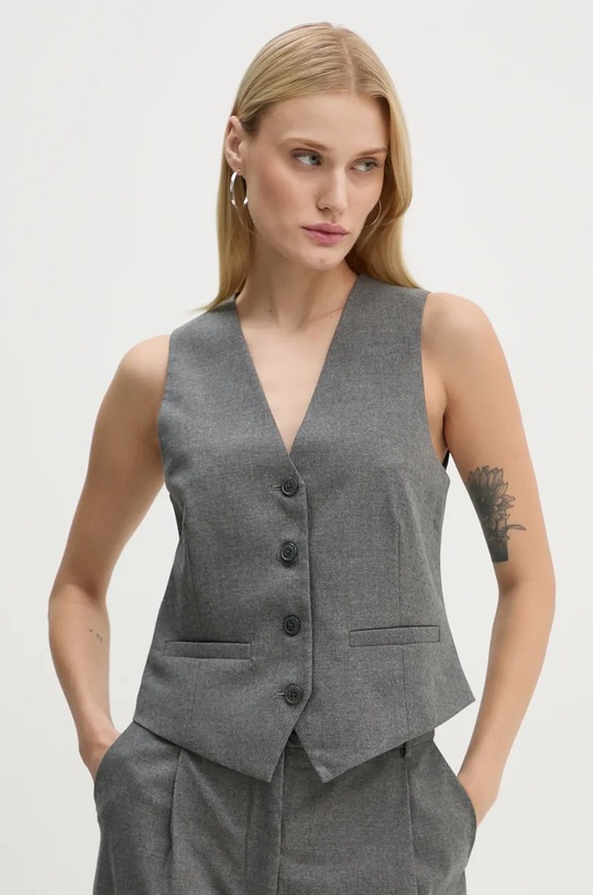 Безрукавка Samsoe Samsoe SARAMONA серый F24300018