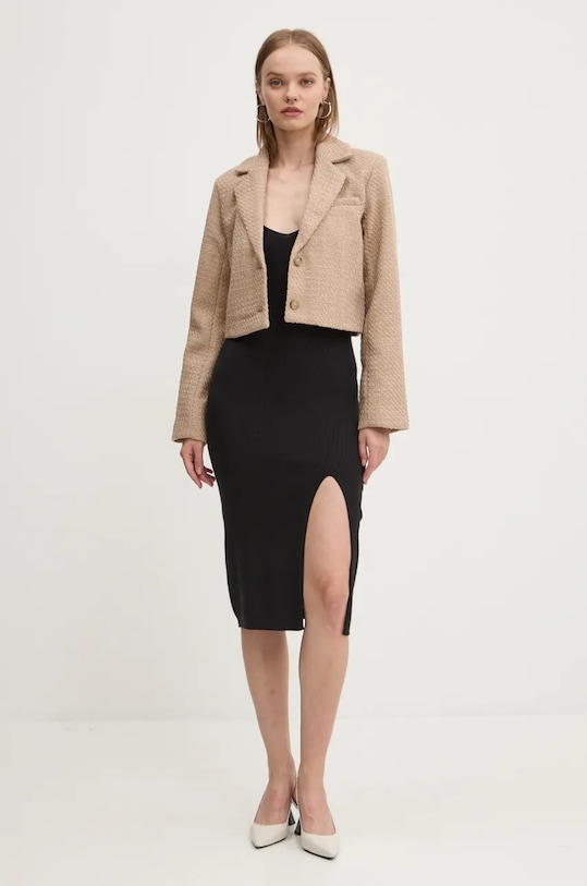 Abercrombie & Fitch marynarka KI144.4179.421 beżowy AW24