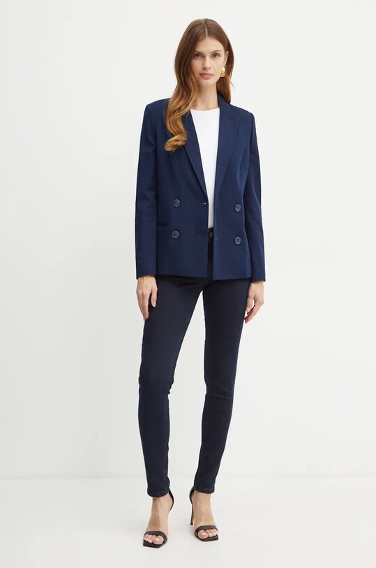 Twinset marynarka 242TP2150 granatowy AW24
