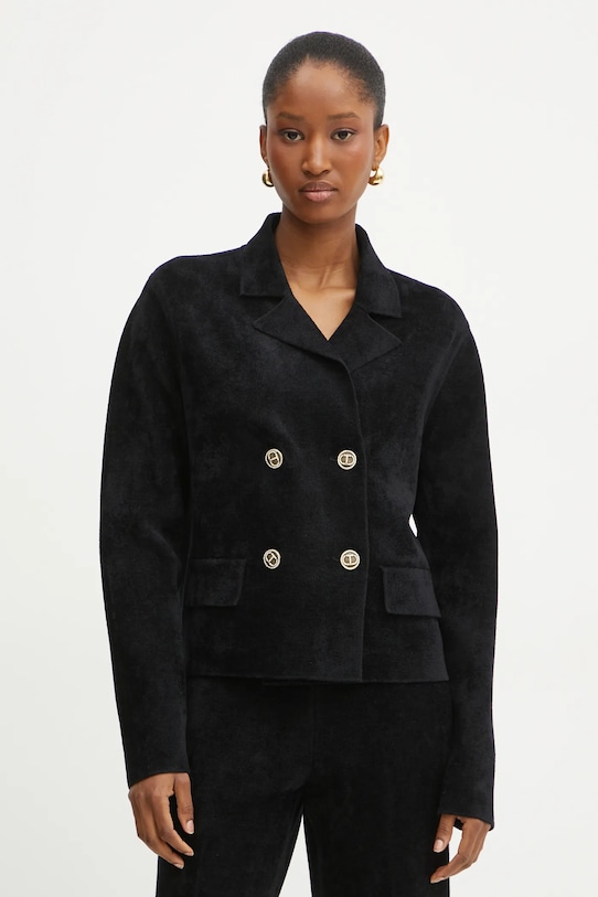 Σακάκι Twinset oversize μαύρο 242TT3230
