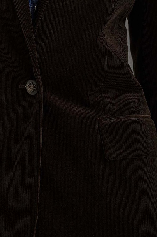 Lauren Ralph Lauren blazer con aggiunta di lana 200956574 marrone