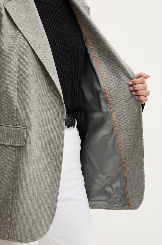 Boss Orange sacou din lana 50524402 gri