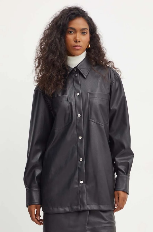 BOSS Orange koszula klasyczny czarny 50528278