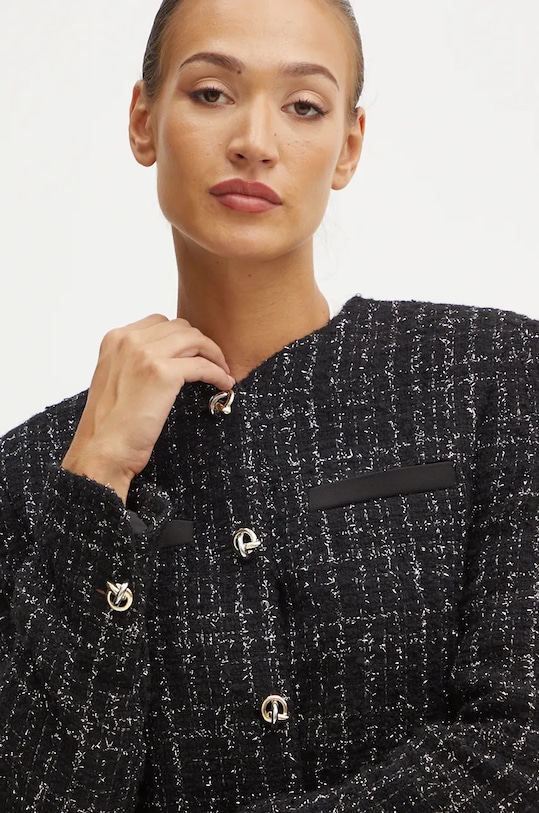 BOSS sacou din lana negru 50524684