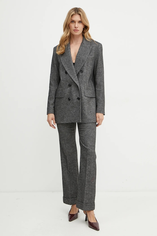 MAX&Co. sacou de lână 2426046044200 gri AW24