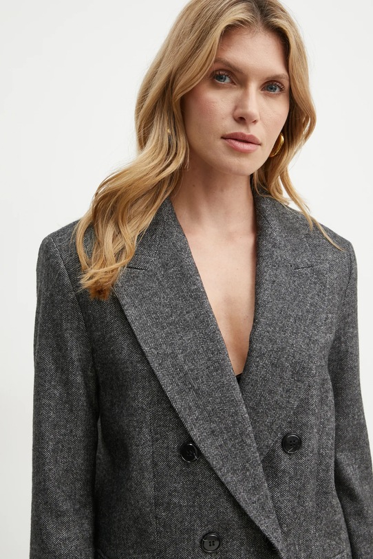 MAX&Co. sacou de lână gri 2426046044200