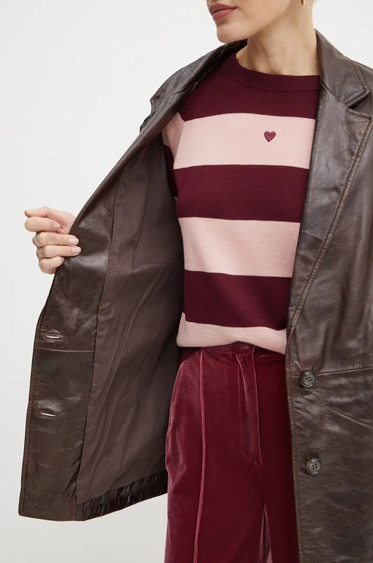 Kožené sako MAX&Co. 2426446023200